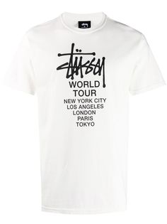 Stussy футболка с логотипом