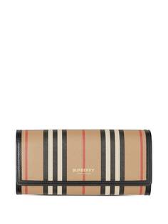 Burberry кошелек в полоску Icon Stripe