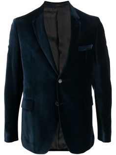 Paul Smith бархатный однобортный пиджак