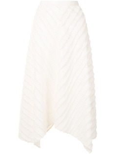 Proenza Schouler White Label юбка асимметричного кроя с бахромой