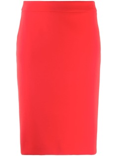 Boutique Moschino юбка миди прямого кроя