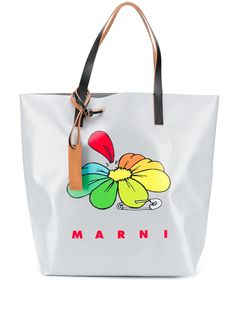 Marni сумка-тоут с принтом