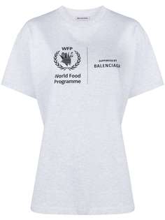 Balenciaga футболка с принтом WFP