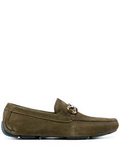 Salvatore Ferragamo лоферы с декором Gancini