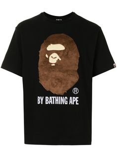 A BATHING APE® футболка с аппликацией