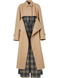 Burberry деконструированное пальто