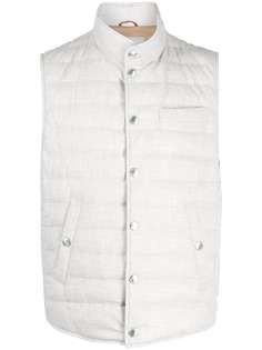 Brunello Cucinelli дутый жилет