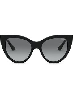 Vogue Eyewear массивные солнцезащитные очки в оправе кошачий глаз