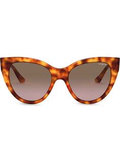Vogue Eyewear массивные солнцезащитные очки в оправе кошачий глаз