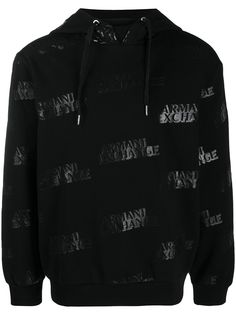 Armani Exchange худи с логотипом