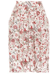 Isabel Marant юбка Ginkinali с цветочным принтом