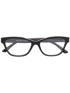 Prada Eyewear очки в прямоугольной оправе