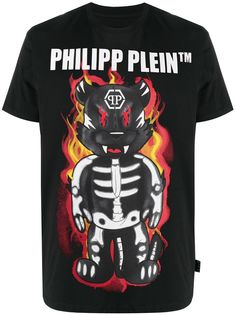 Philipp Plein футболка Flame с графичным принтом