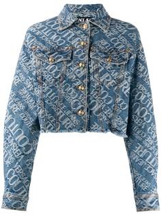 Versace Jeans Couture джинсовая куртка с логотипом