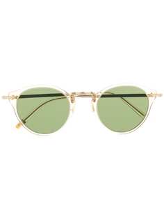 Oliver Peoples солнцезащитные очки в круглой оправе