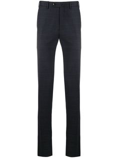 Pt01 клетчатые брюки кроя слим