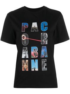 Paco Rabanne logo print T-shirt