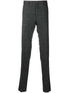 Pt01 клетчатые брюки кроя слим