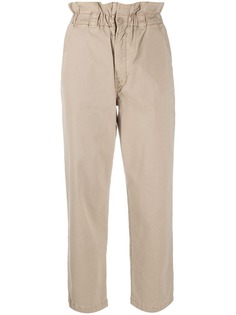 Mother paperbag-waist trousers