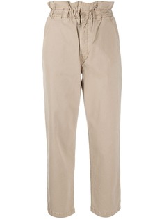 Mother paperbag-waist trousers