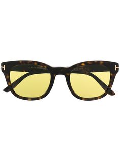 Tom Ford Eyewear солнцезащитные очки в квадратной оправе