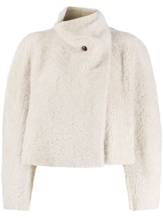 Isabel Marant короткая шуба Acaciae из меха ягненка