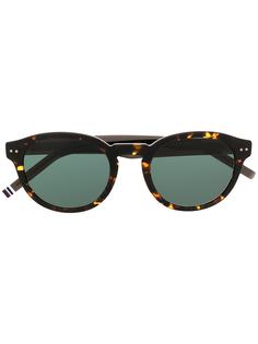 Tommy Hilfiger солнцезащитные очки в круглой оправе черепаховой расцветки