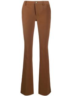 Pt01 расклешенные брюки средней посадки