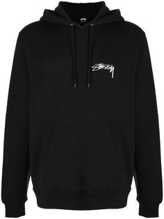 Stussy худи с кулиской и графичным принтом