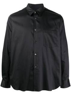 Comme Des Garçons Homme Plus рубашка с разрезами