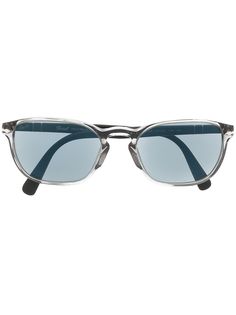 Persol солнцезащитные очки в прямоугольной оправе