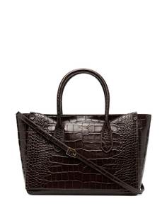 Polo Ralph Lauren сумка-тоут с тиснением под кожу крокодила
