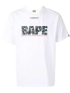 A BATHING APE® футболка No Windage с короткими рукавами