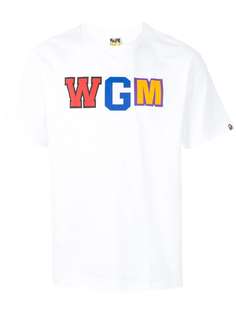 A BATHING APE® футболка WGM Shark с короткими рукавами