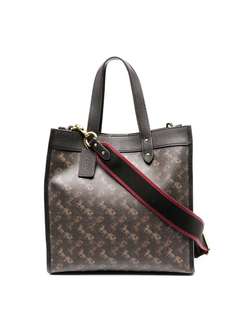 Coach сумка-тоут с узором