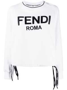 Fendi толстовка с логотипом