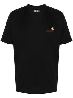 Carhartt WIP футболка с вышитым логотипом