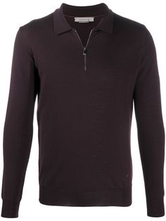 Corneliani джемпер с воротником на молнии