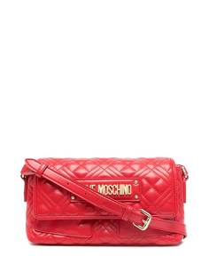Love Moschino стеганая сумка через плечо с логотипом