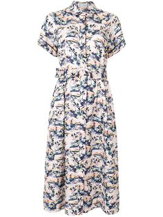 Rebecca Vallance платье миди Como с короткими рукавами