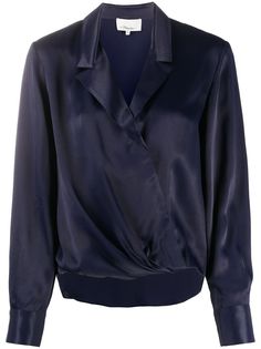 3.1 Phillip Lim wrap draped blouse