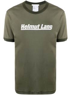 Helmut Lang футболка с короткими рукавами и логотипом