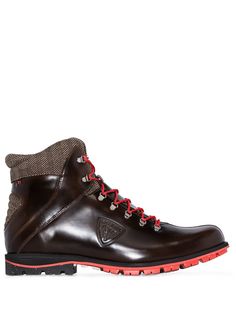 Rossignol high-shine leather ankle boots