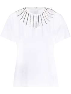Christopher Kane футболка с кристаллами