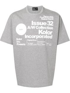 Kolor Kolor Inc. print T-shirt