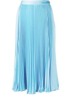 Versace плиссированная юбка миди