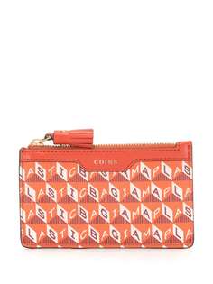Anya Hindmarch geometric-pattern zipped wallet