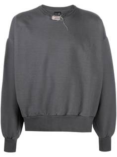 VAL KRISTOPHER oversized jersey sweatshirt