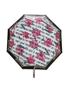 Moschino зонт с надписью