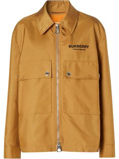 Burberry куртка с логотипом